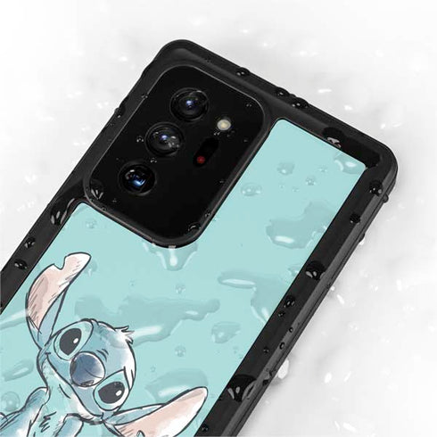 Disney Lilo and Stitch Ohana Galaxy Note20 Ultra 5G Waterproof Case